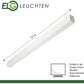 LED Pendelleuchte Anbauleuchte 120cm mit opaler Abdeckung