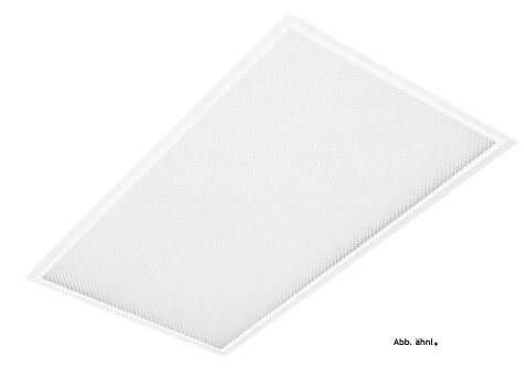 Einlege/Einbauleuchte 2x18W EVG, prismatische Abdeckung