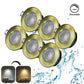 LED Einbaustrahler Dimmbar 240V,7,5W,600-650LM,2800-4000K,IP54,68mm