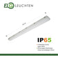 LED Feuchtraumleuchte 70W COB 4000K 6640lm IP65