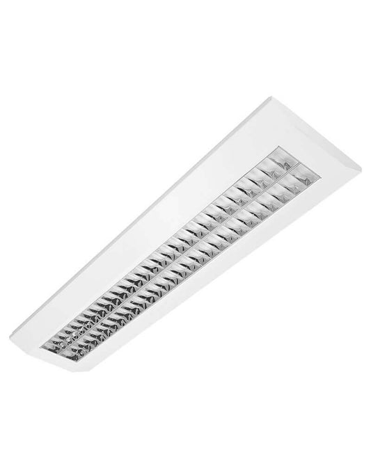Flache Led Rasteranbauleuchte