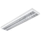 LED Rasteranbauleuchte Single-Raster, 120cm, 2-flammig, vorverdrahtet für LED Röhren